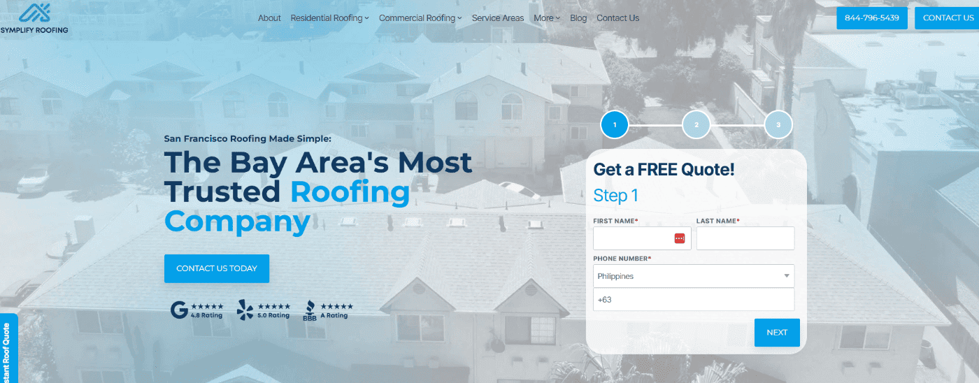 Symplify Roofing Case Study Preview